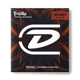 RTT45105T Robert Trujillo Комплект струн для бас-гитары, Custom Medium, нерж.сталь, 45-105, Dunlop RTT45105T Robert Trujillo