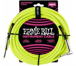 ERNIE BALL 6080, 3.05м - Инструментальный кабель P06080