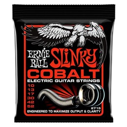 ERNIE BALL 2715 Cobalt Slinky Skinny Top Heavy Bottom 10-52 - Струны для электрогитары P02715