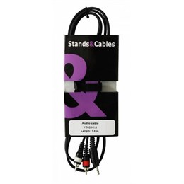 STANDS & CABLES YC-028 1.8 - Аудио кабель Стэндс каблес YC-028