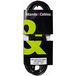 STANDS & CABLES MC-084XJ-3 3 - Микрофонный кабель Стэндс каблес MC-084XJ-3