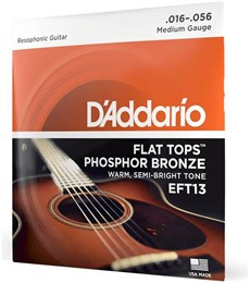 D'ADDARIO EFT 13 - Струны для акустической гитары EFT13