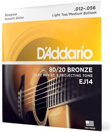 D'ADDARIO EJ14 - Струны для акустической гитары EJ14