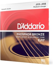 D'ADDARIO EJ17 - Струны для акустической гитары EJ17