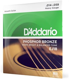 D'ADDARIO EJ18 - Струны для акустической гитары EJ18