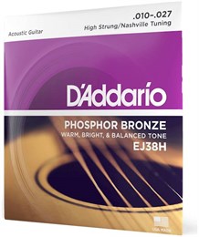 D'ADDARIO EJ38 H - Струны для акустической гитары EJ38H