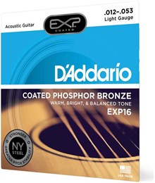 D'ADDARIO EXP16 - Струны для акустической гитары EXP16