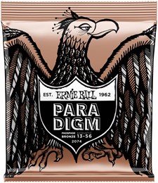 ERNIE BALL 2074 Paradigm Phosphor Bronze Medium 13-56 - Струны для акустической гитары P02074