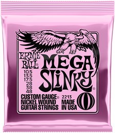 ERNIE BALL 2213 Nickel Wound Slinky Mega 10.5-48 - Струны для электрогитары P02213