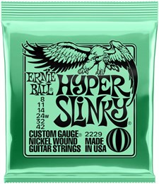 ERNIE BALL 2229 Nickel Wound Slinky Hyper 8-42 - Струны для электрогитары P02229