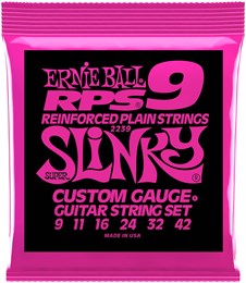 ERNIE BALL 2239 RPS Nickel Wound Slinky Super 9-42 - Струны для электрогитары P02239