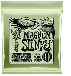 ERNIE BALL 2618 Nickel Wound Slinky Magnum 12-56 - Струны для электрогитары P02618