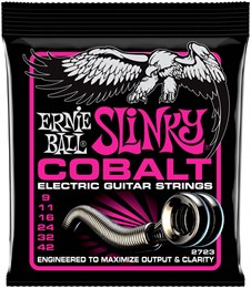 ERNIE BALL 2723 Cobalt Slinky Super 9-42 - Струны для электрогитары P02723