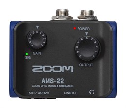 Zoom AMS-22 - Аудиоинтерфейс для музыки и стриминга AMS-22