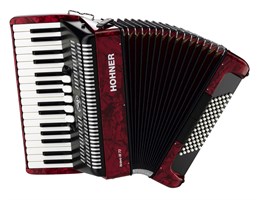 A1663 BRAVO III 72 RED Аккордеон Hohner A1663