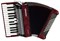 A1653 BRAVO II 48 Red Аккордеон Hohner A1653 - фото 6211